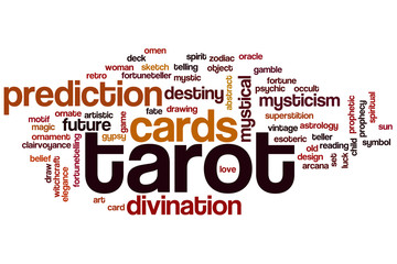 Tarot word cloud