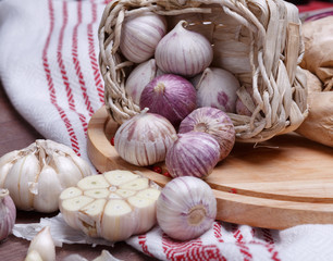 fresh spices on a desk