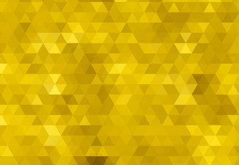 abstract bacground from gold triangles