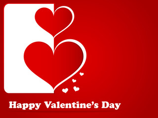 Happy valentine's day vector