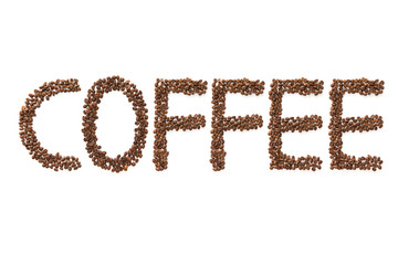 Coffeewort mit Kaffeebohnen