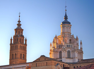 Cathedral of Santa Maria de la Huerta, Tarazona, Aragon, Spain