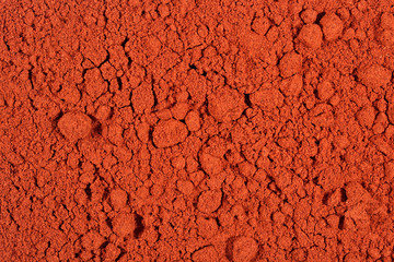 Ground paprika background