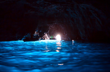 Naklejka premium Blue Grotto, Capri, Włochy
