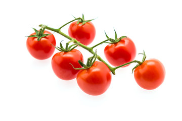 Tomato isolated on white