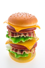 hamburger isolated