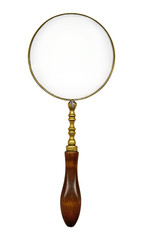 old magnifying glass - 75744571