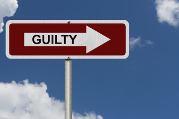 Obraz premium The way to being Guilty