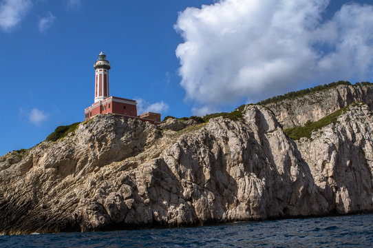 Lighthouse on Capri, Italy