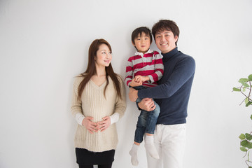 ３人家族