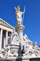 Obraz premium wien, parlament