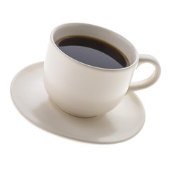 White coffee cup