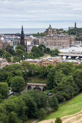 Fototapeta na wymiar Edinburgh Skyline, Scotland, UK