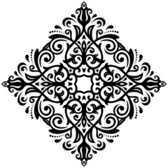 Floral  Pattern. Orient Abstract Background