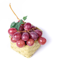 red grapes