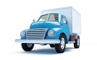 Fototapeta premium old delivery truck