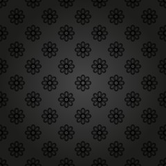 Floral Seamless  Pattern. Orient Abstract Background