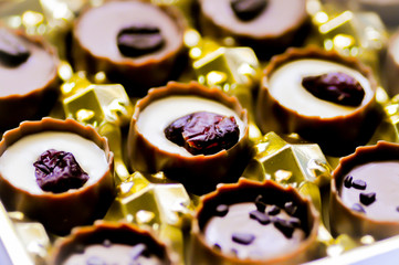chocolate with raisin