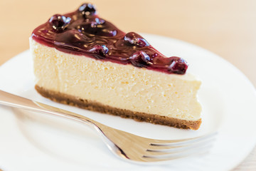 Blueberry cheese cake