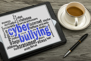 cyber bullying word cloud