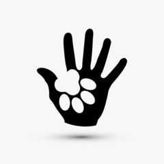 Image result for hand holding paw