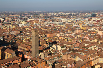 Old Bologna, Italy.