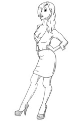 Young Beautiful Woman