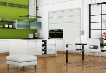 modernes Loft Interieur Design