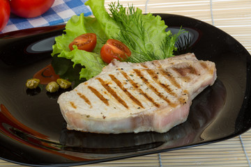 Grilled t-bone steak