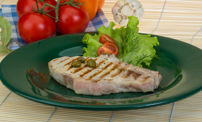 Grilled t-bone steak