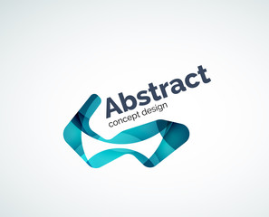 Abstract shape logo design