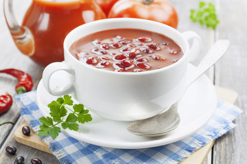 Soup with beans