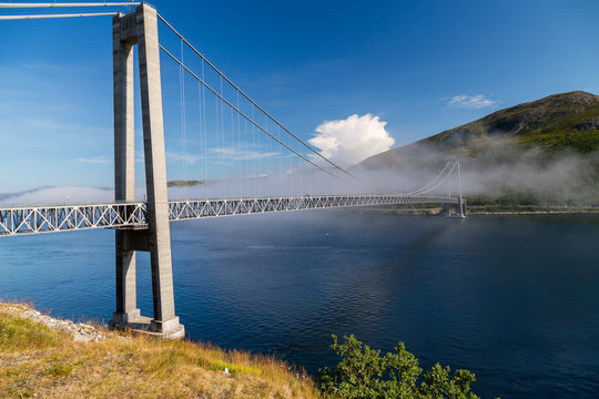 Fototapeta Kvalsund bridge
