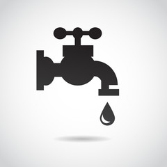 Tap vector icon.