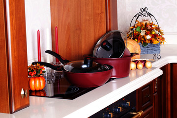 pots in the interior