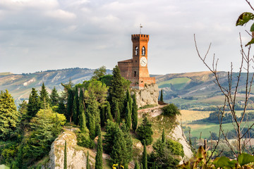 Brisighella medieval clock tower