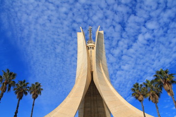 Mémorial du Martyr à Alger, Algérie © Picturereflex