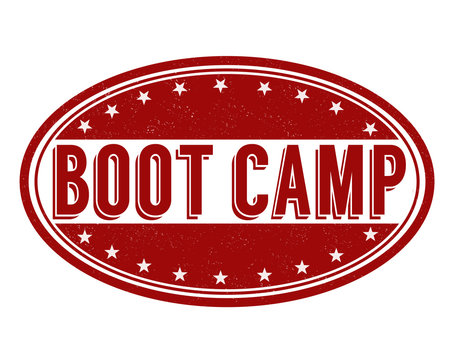 Boot camp stamp