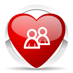 forum valentine icon people sign