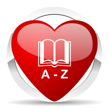 dictionary valentine icon