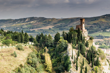 Brisighella medieval clock tower