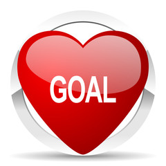 goal valentine icon