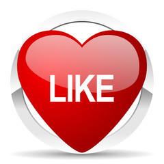 like valentine icon