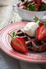Belgian waffles