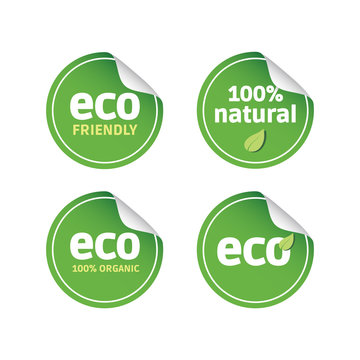 Eco Green Sticker Set