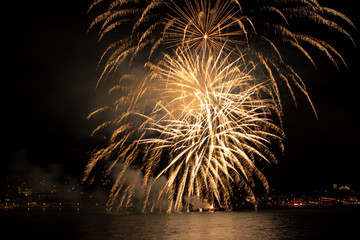 Colorful fireworks