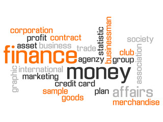 FINANCE WORLD CLOUD CONCEPT TEST AND MORE ORANGE