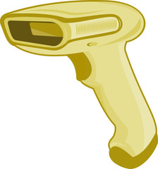 Barcode Scanner Reader Retro