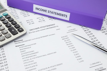 Accounting for business income statement