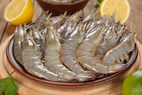 Raw shrimp